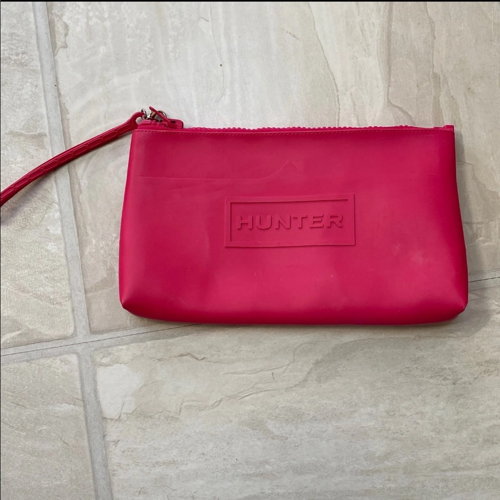 Hunter x Target Wrist bag Pink